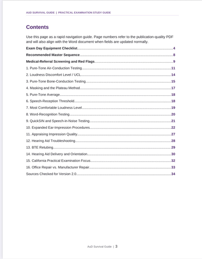 Hearing Aid Dispenser License Practical Examination Study Guide